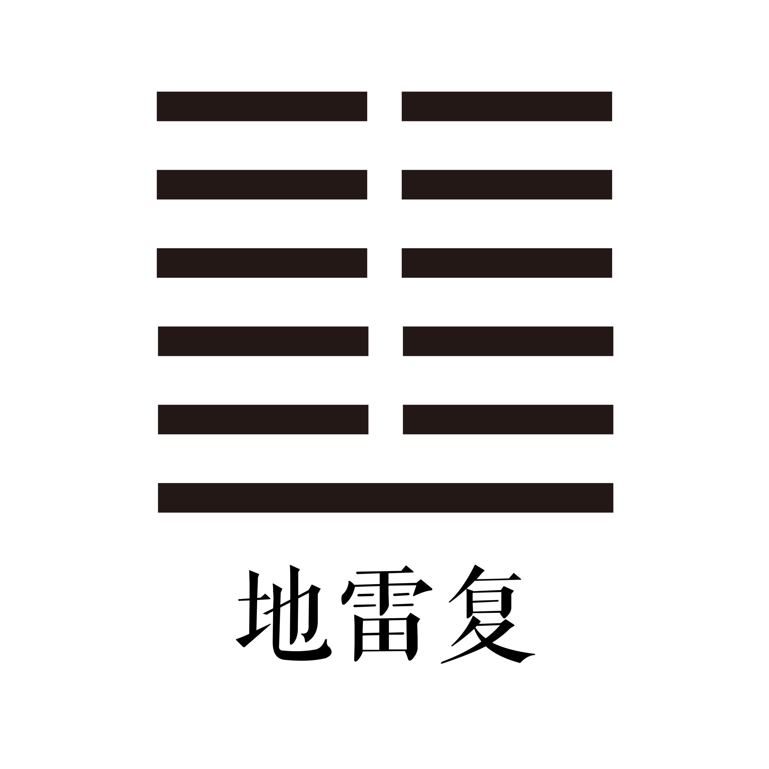 第二十四卦 地雷复 -大隐专题-天玉宫
