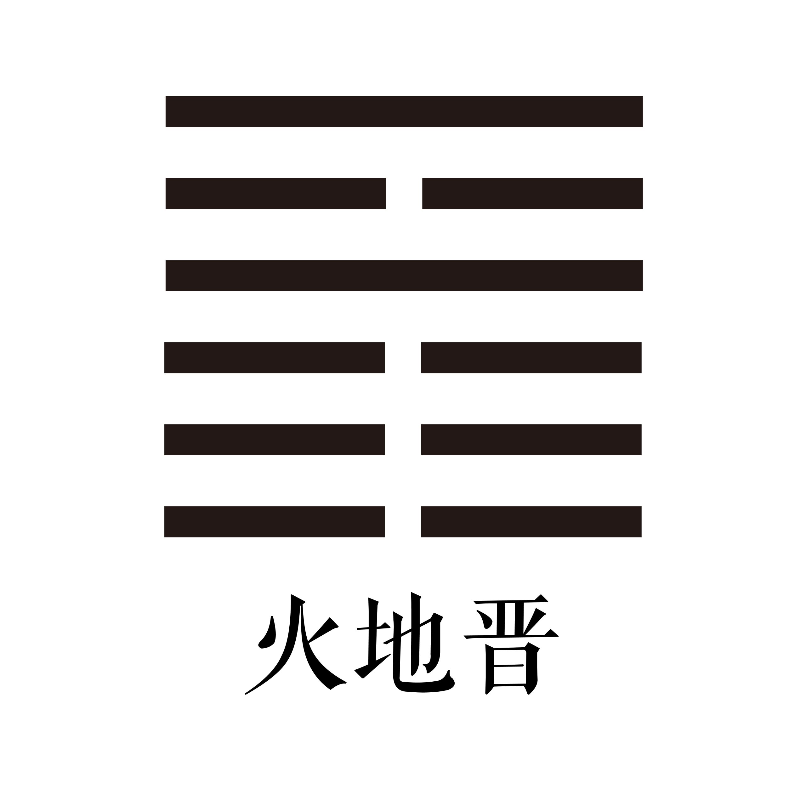 第三十五卦 火地晋 -大隐专题-天玉宫